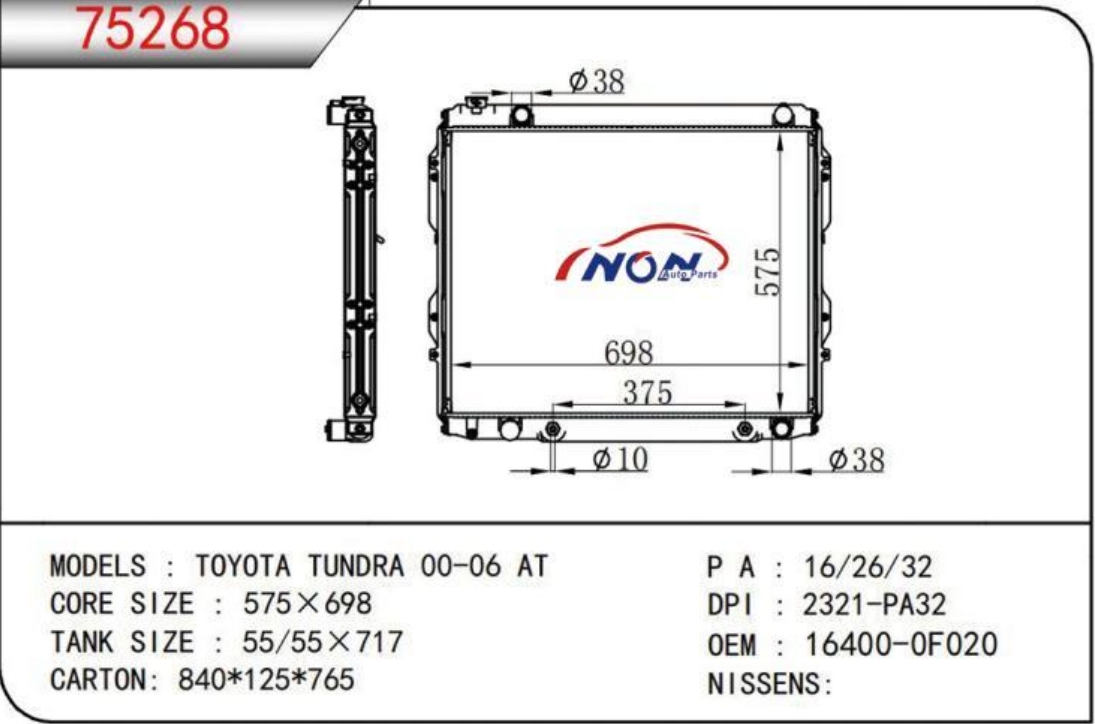 TOYOTA TUNDRA 00-06 AT  